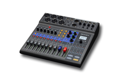 Zoom LiveTrak L-8 - Digital Mixer & Multitrack Recorder/Podcast