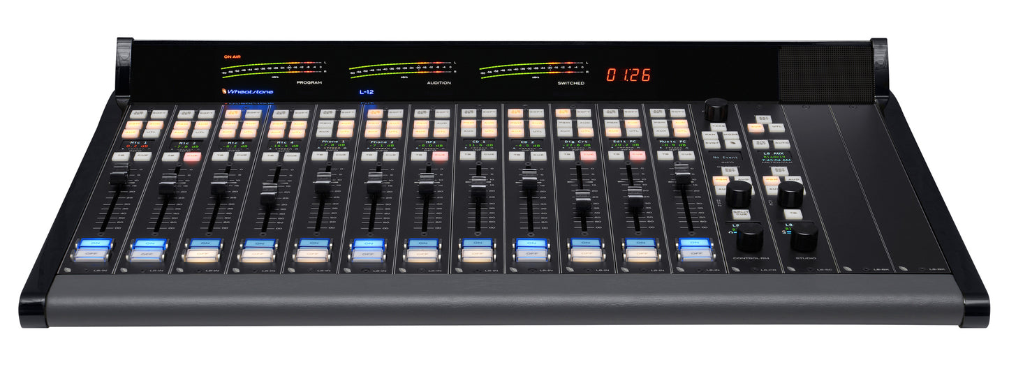 Wheatstone L-Series and L-Series-EQ  -  On Air console - 305broadcast