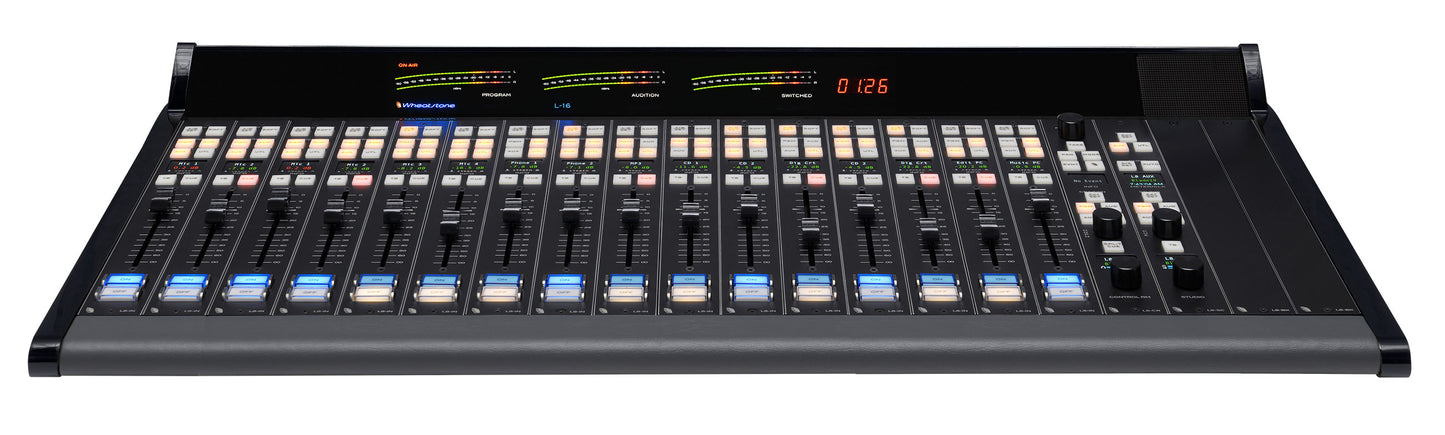 Wheatstone L-Series and L-Series-EQ  -  On Air console - 305broadcast