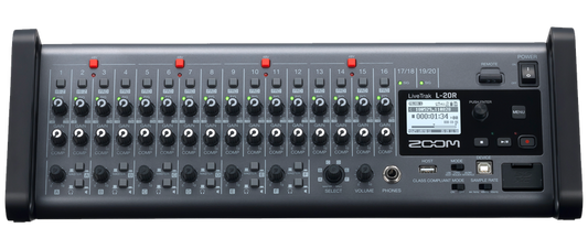 Zoom LiveTrak L-20R - Digital Mixer & Multitrack Recorder - 305broadcast