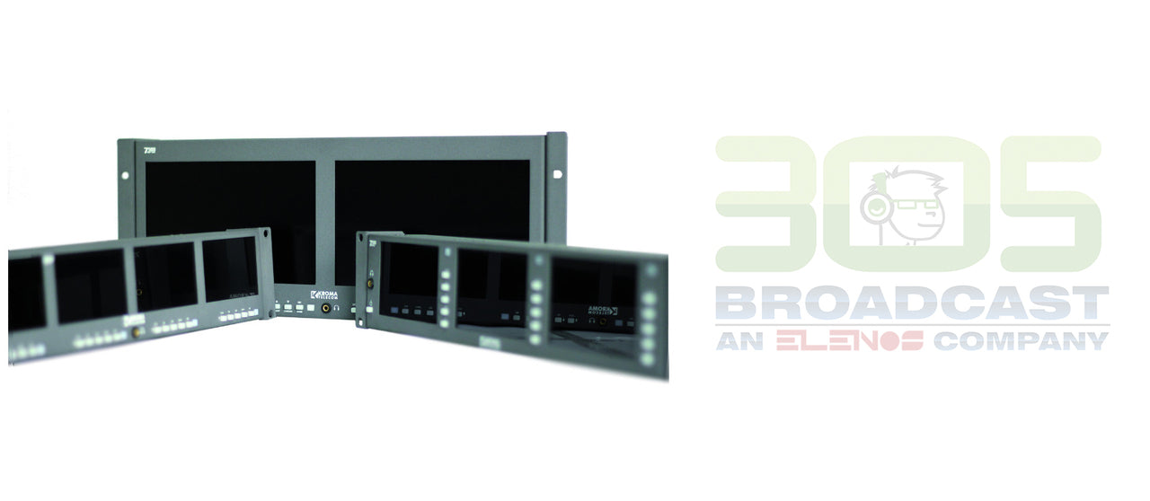 Kroma AEQ LM7507A11G1 2x9" Monitors - 305broadcast