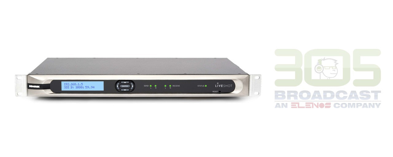 Comrex LiveShot Studio Rackmount - 305broadcast