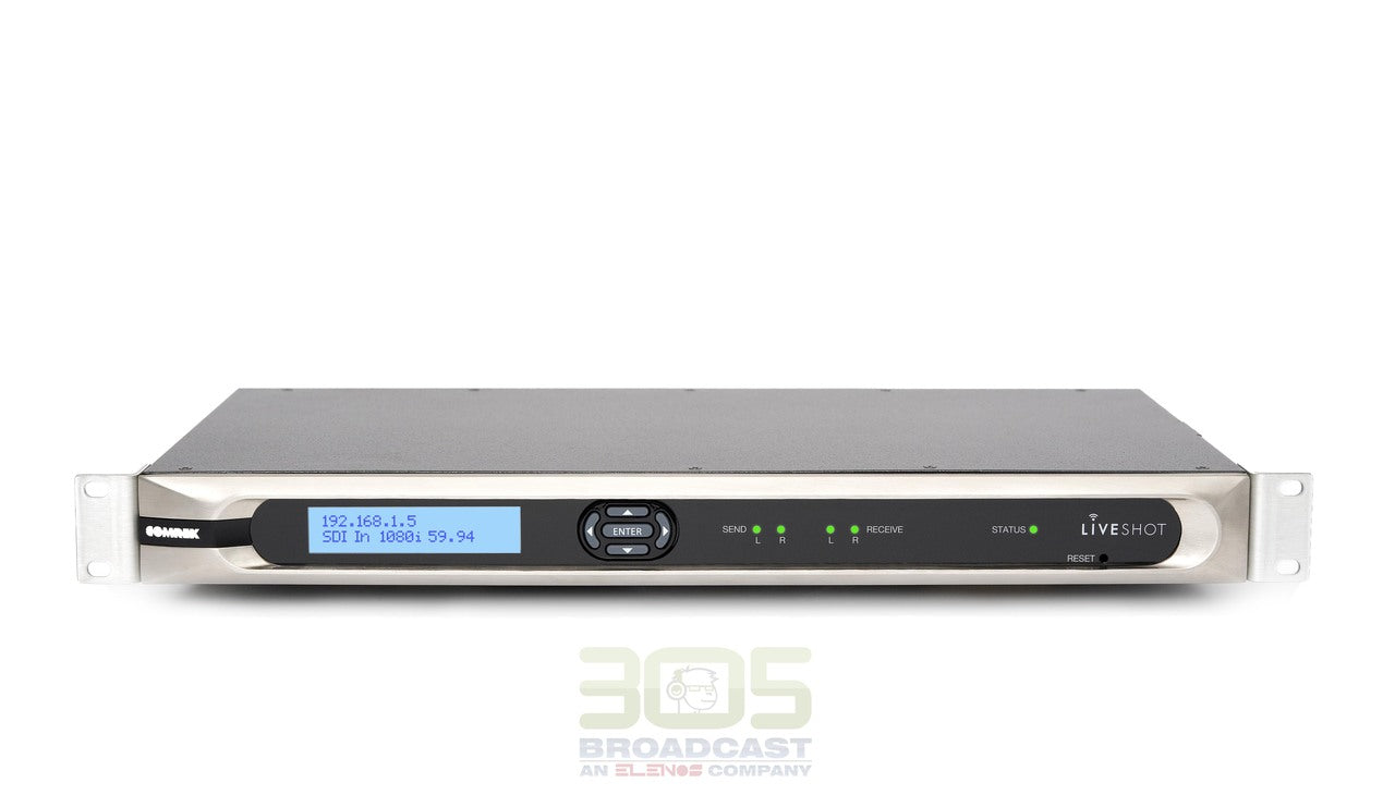 Comrex LiveShot Studio Rackmount - 305broadcast