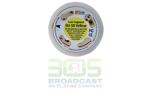 Yellowtec Litt 50/35 Color Segment ø 51mm Height 35mm Aluminum - 305broadcast