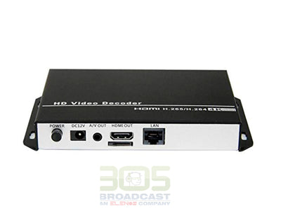 VIDEO ENCODER - Ultra HD 4K Video Audio Stream Decoder HDMI - 305broadcast