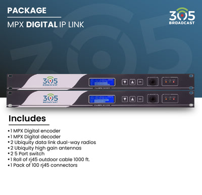 305 BROADCAST - MPX DIGITAL IP LINK - 305broadcast