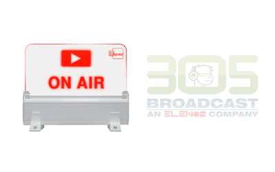 ON AIR LIGHT - Table top mount - 305broadcast