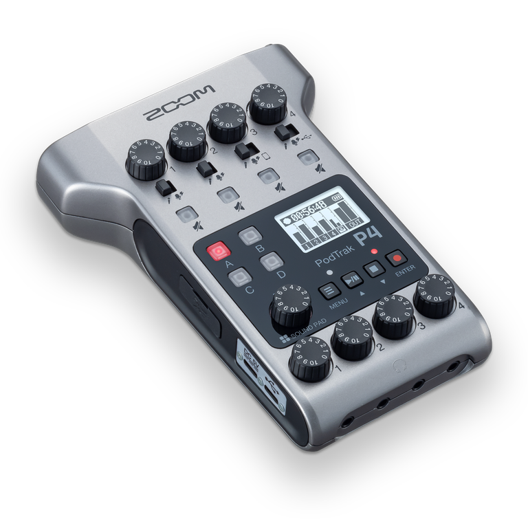 Zoom PodTrak P4 - Podcast Mixer - 305broadcast