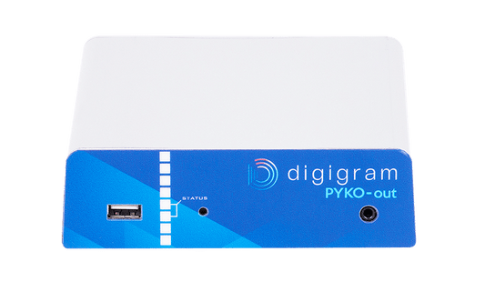 Digigram PYKO-OUT Stereo IP Audio Decoder - 305broadcast