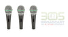 Samson Q6 Dynamic Microphone (3-Pack) - 305broadcast