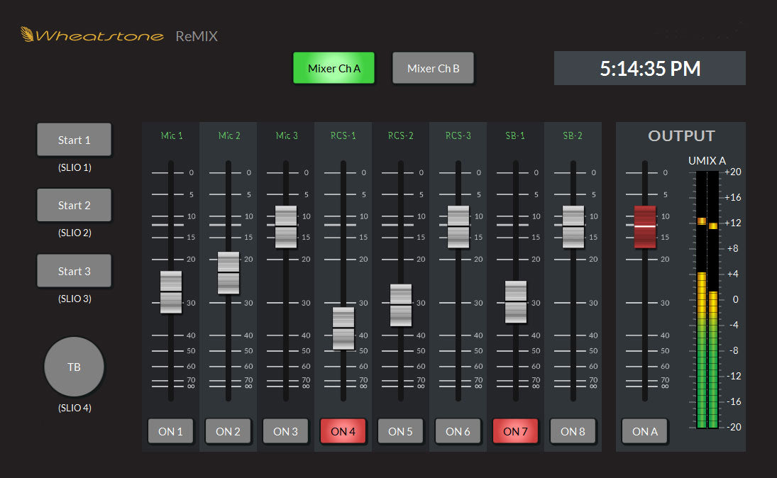 Wheatstone WNPC-REMIX - Remotely Control Utility Mixer - 305broadcast