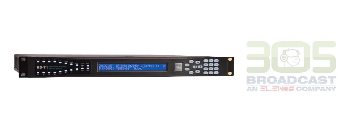 ADTEC RD-71-PK1 - 305broadcast