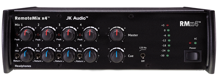 JK Audio RemoteMix X4 Field Mixer - 305broadcast