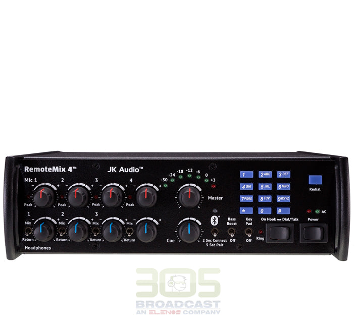 JK AUDIO RemoteMix 4 Portable Broadcast Mixer - 305broadcast