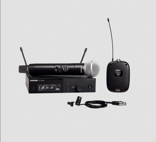 Shure SLXD124/85-G58 Combo Wireless System, G58 - 305broadcast