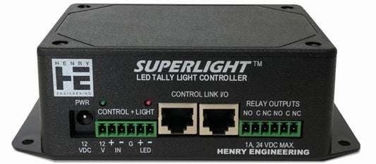 Henry Engineering SUPERLIGHT - LED TALLY LIGHT CONTROLLER - 305broadcast