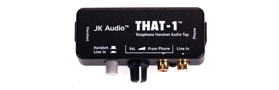 JK Audio THAT-1 Telephone Handset Audio Tap - 305broadcast