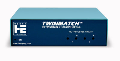 Henry Engineering TWINMATCH™- DUAL STEREO LEVEL & IMPEDANCE INTERFACE - 305broadcast