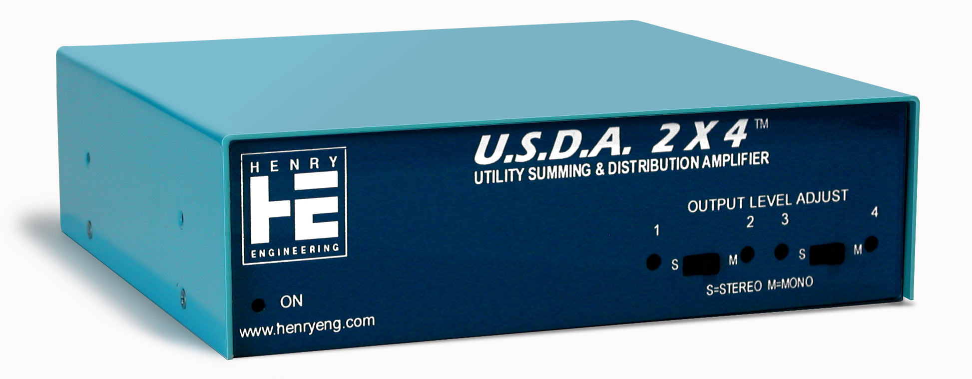 Henry Engineering U.S.D.A 2X4™ - UTILITY SUMMING & DISTRIBUTION AMPLIFIER - 305broadcast