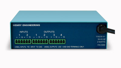Henry Engineering U.S.D.A 2X4™ - UTILITY SUMMING & DISTRIBUTION AMPLIFIER - 305broadcast