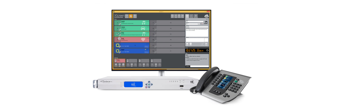 Telos Alliance - VX Prime + VoIP Talkshow System - 305broadcast