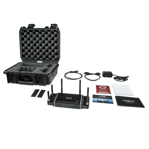 Teradek VidiU Go DELUXE KIT w 2 Nodes /AVC/HEVC 3G HDMI/SDI Bonding Encoder 10-0231-1 + $500 Core Credit - 305broadcast