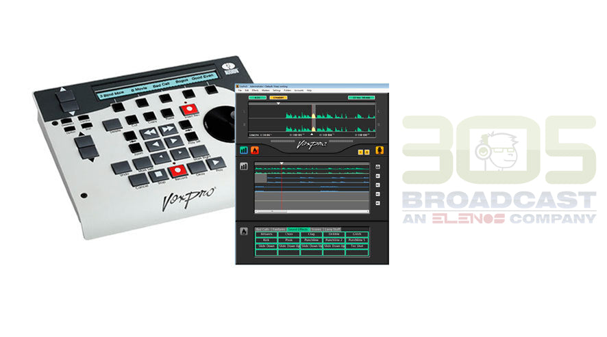VoxPro 7 Wheatstone Recorder/Editor System - 305broadcast