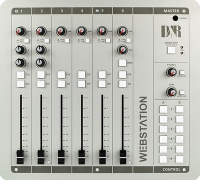D&R Webstation-USB - Broadcast Radio On-air Console - 305broadcast