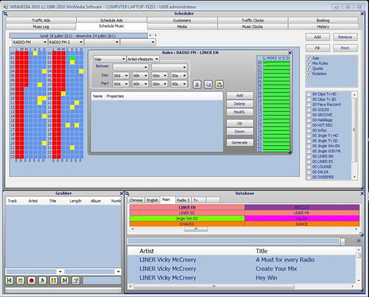 WinMedia Music Scheduling - 305broadcast