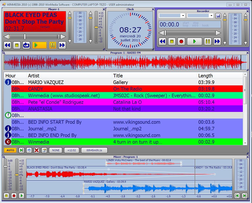 WinMedia On-Air - 305broadcast