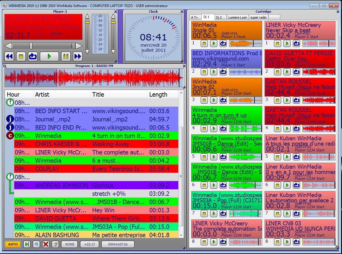 WinMedia On-Air - 305broadcast