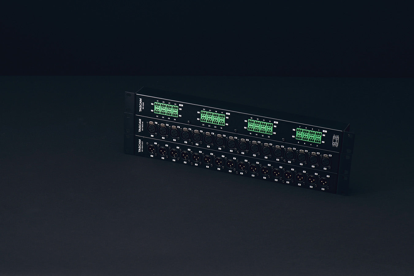 Tascam BO-32DE - 32 Channel Euroblock to D-Sub Input Adaptor for Professional Installations - 305broadcast
