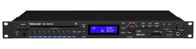 Tascam CD-400U - CD/SD/USB Player with Bluetooth® receiver and FM/AM tuner - 305broadcast