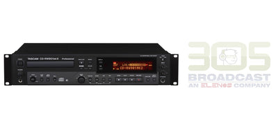 Tascam CD-RW901MKII - CD Recorder/Player with Balanced I/O - 305broadcast