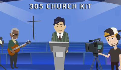 Religious Broadcast Plug and Play combo Kit - 305broadcast