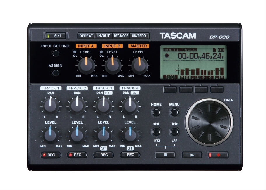 Tascam DP-006 - 6 track Digital Pocketstudio - 305broadcast