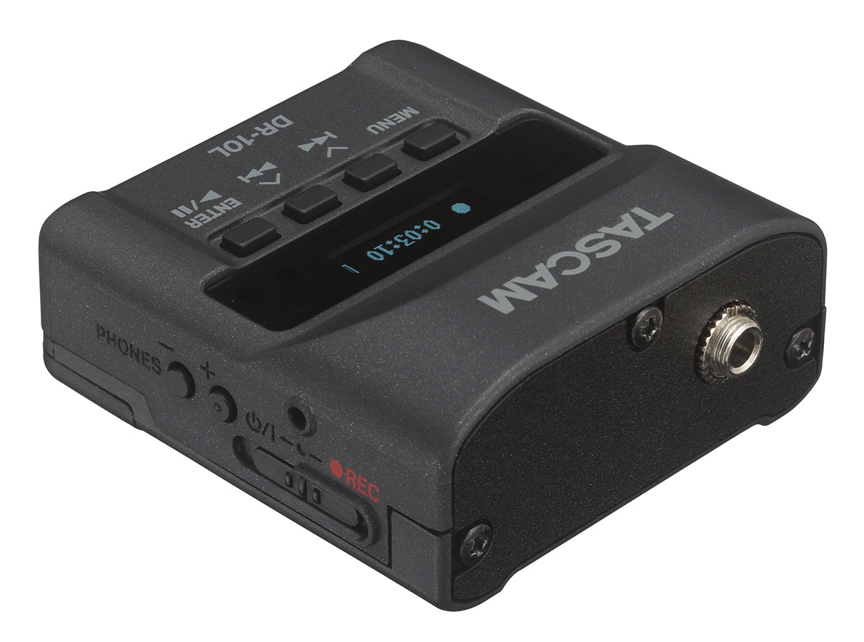 Tascam DR-10L - Mini Portable Recorder / Lavaliere Mic - 305broadcast