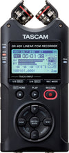 Tascam DR-40X - Four Track Digital Audio Recorder/USB Audio Interface - 305broadcast
