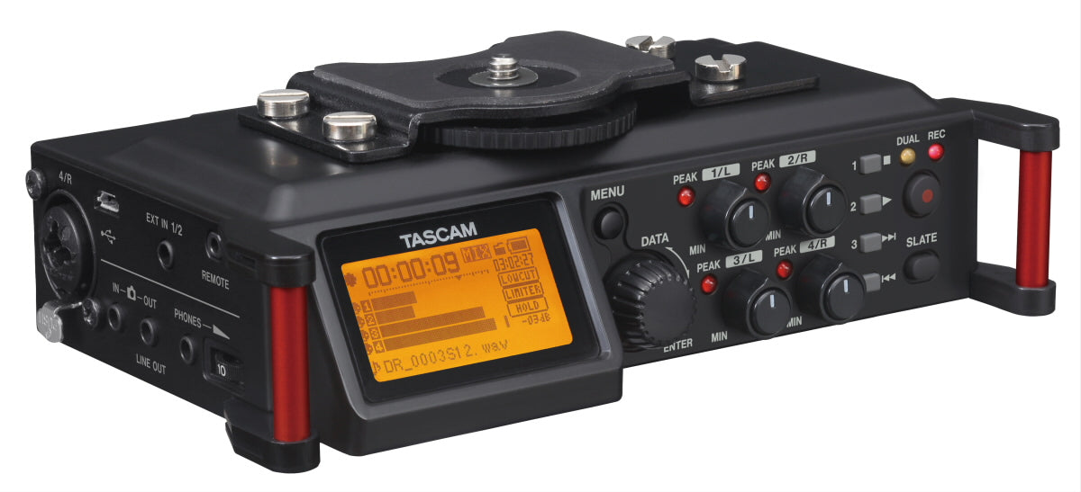 Tascam DR-70D - Portable Recorder For DSLR - 305broadcast