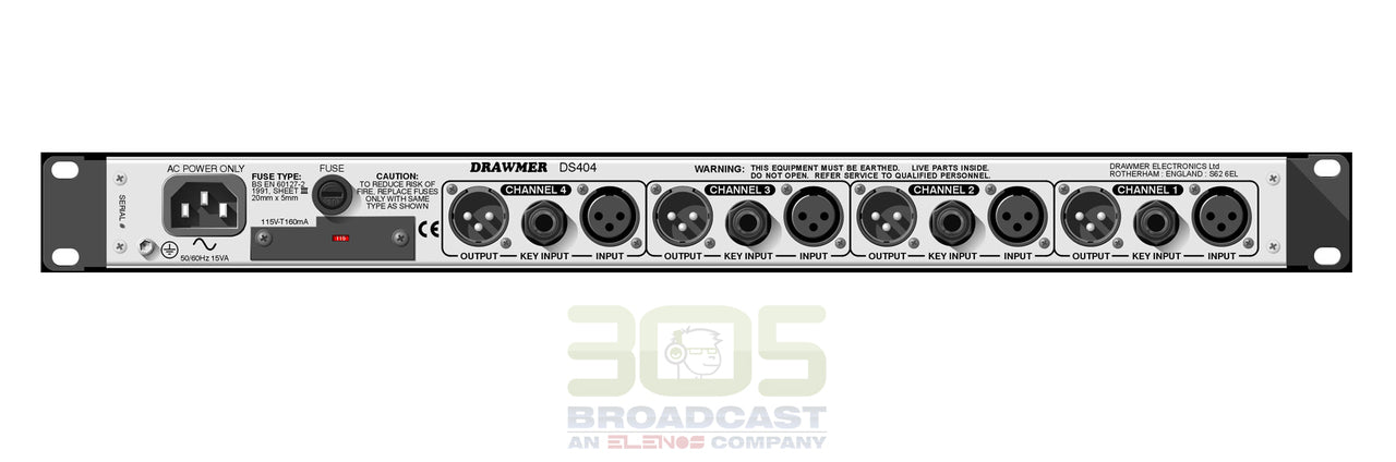 Drawmer DS404 - 305broadcast