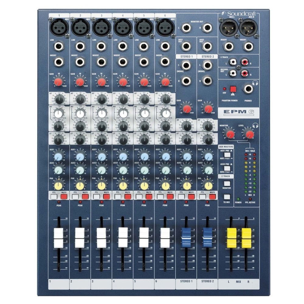 EPM6, SoundCraft - 305broadcast