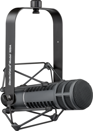 ElectroVoice RE20 Black - Broadcast announcer's microphone with Variable‑D - 305broadcast