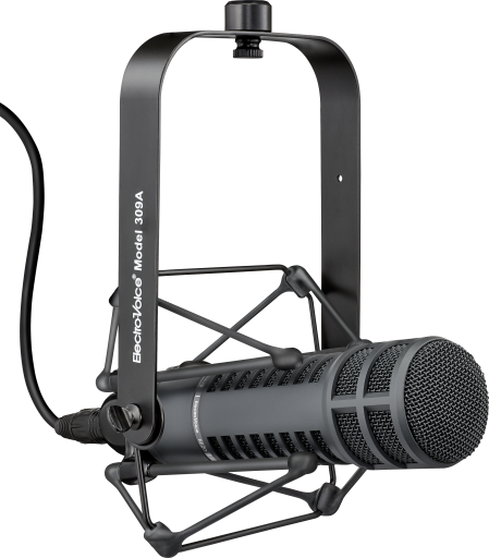 ElectroVoice RE20 Black - Broadcast announcer's microphone with Variable‑D - 305broadcast