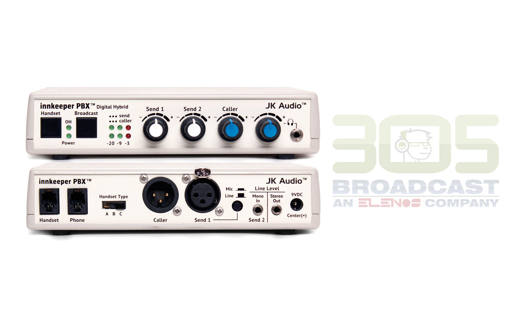 JK AUDIO Innkeeper PBX VoIP/PBX Digital Hybrid Telephone Interface - 305broadcast