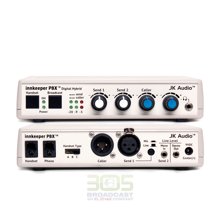 JK AUDIO Innkeeper PBX VoIP/PBX Digital Hybrid Telephone Interface - 305broadcast