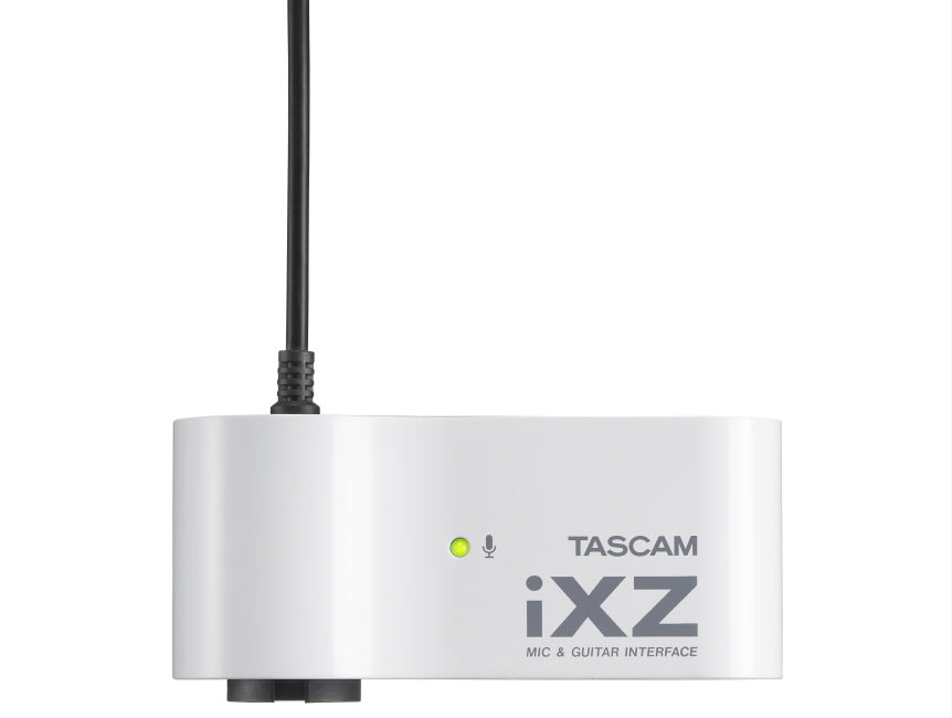 Tascam iXZ - Mic/Instrument interface for iPad/iPhone/iPod touch - 305broadcast