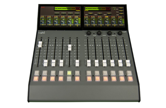 Logitek mixIT-12 with Jet67 - Networked Audio Console - 305broadcast