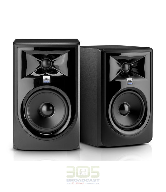 JBL Professional 308P MkII Next-Generation 8-Inch 2-Way Powered Studio Monitor - 305broadcast