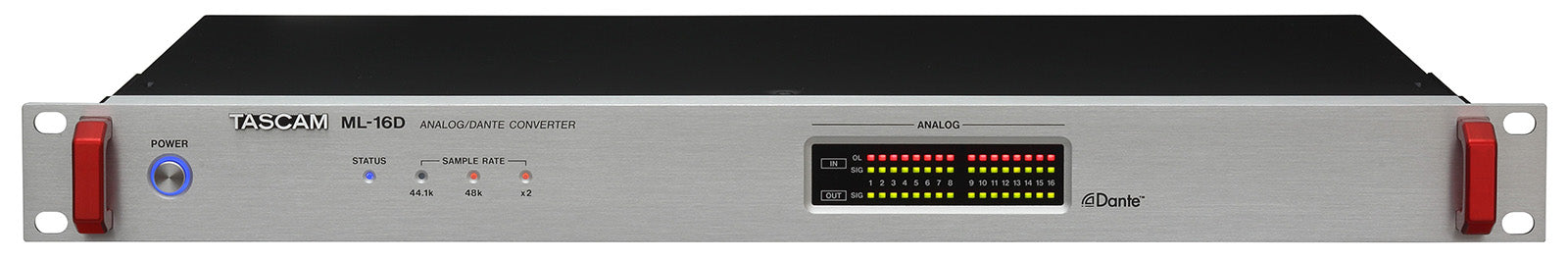 Tascam ML-16D - 16 channel Analog/Dante Converter - 305broadcast