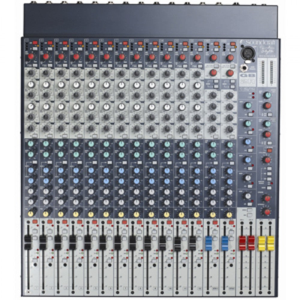 Soundcraft GB2R 12 Compact Rack-Mounted 12-Channel Mixer Console - 305broadcast